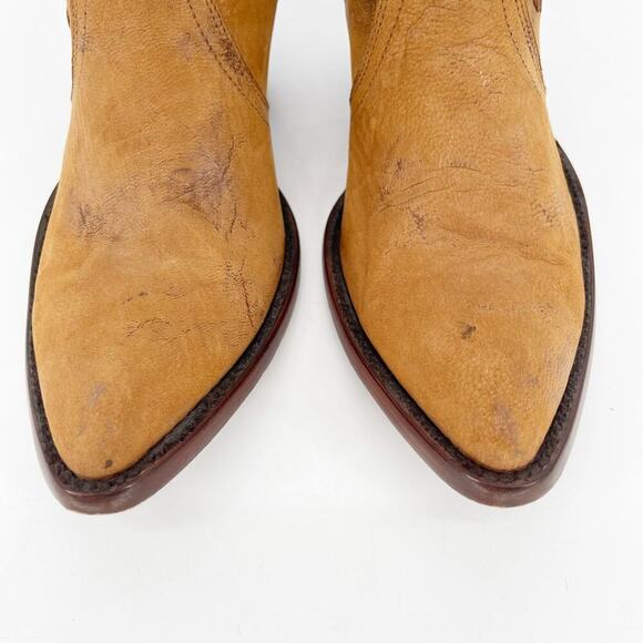 Old Gringo Brass Leather Catlyn Floral Distressed Western Cowgirl Boot size 8 - Picture 6 of 10